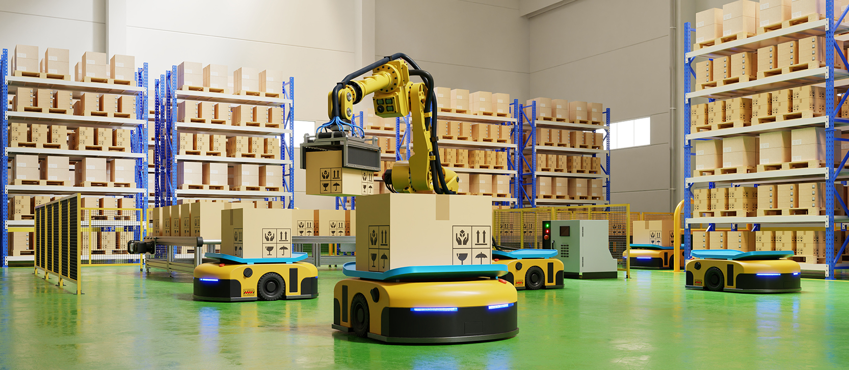 AGV e robotica AGV